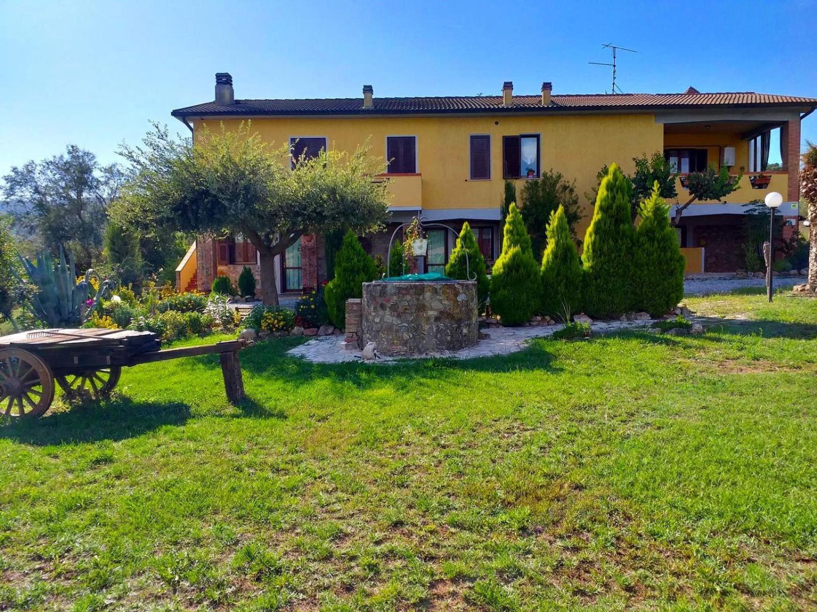 Agribike Agriturismo Poggio Rossino 가보라노 외부 사진